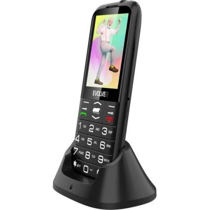 Evolveo - EasyPhone XO Seniorenhandy, schwarz
