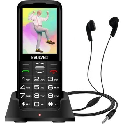 Evolveo - EasyPhone XO Seniorenhandy, schwarz