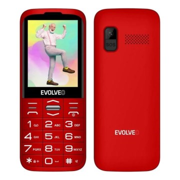 Evolveo - EasyPhone XO Seniorentelefon, rot