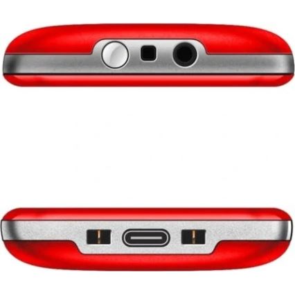 Evolveo - EasyPhone XR 4G Mobiltelefon für Senioren, rot