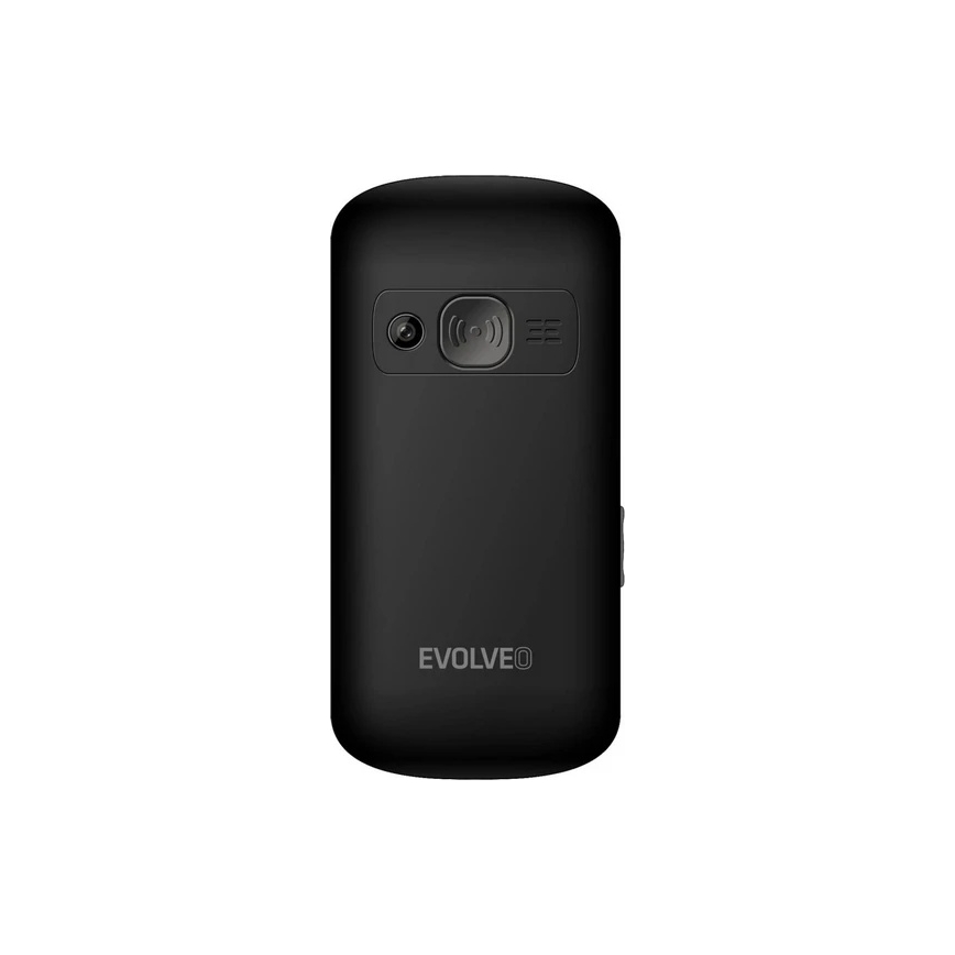 Evolveo - EasyPhone XS, Mobiltelefon für Senioren, schwarz