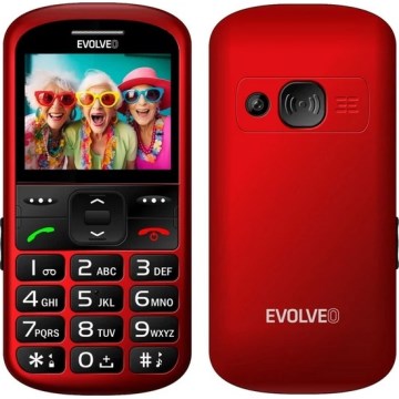 Evolveo - EasyPhone XS, Seniorenhandy, rot
