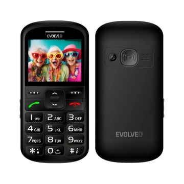 Evolveo - EasyPhone XS, Seniorenhandy, schwarz