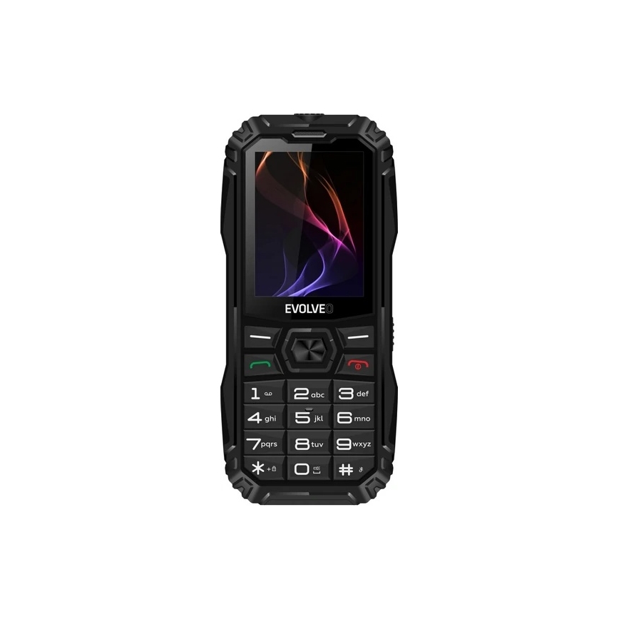 Evolveo - MaxPhone A1 Tastenhandy Dual-SIM, schwarz