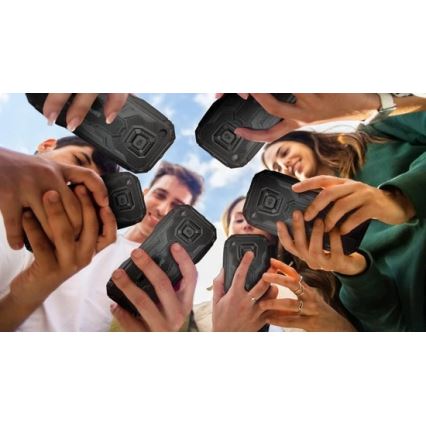 Evolveo - MaxPhone A1, Tastenhandy mit Dual-SIM, schwarz