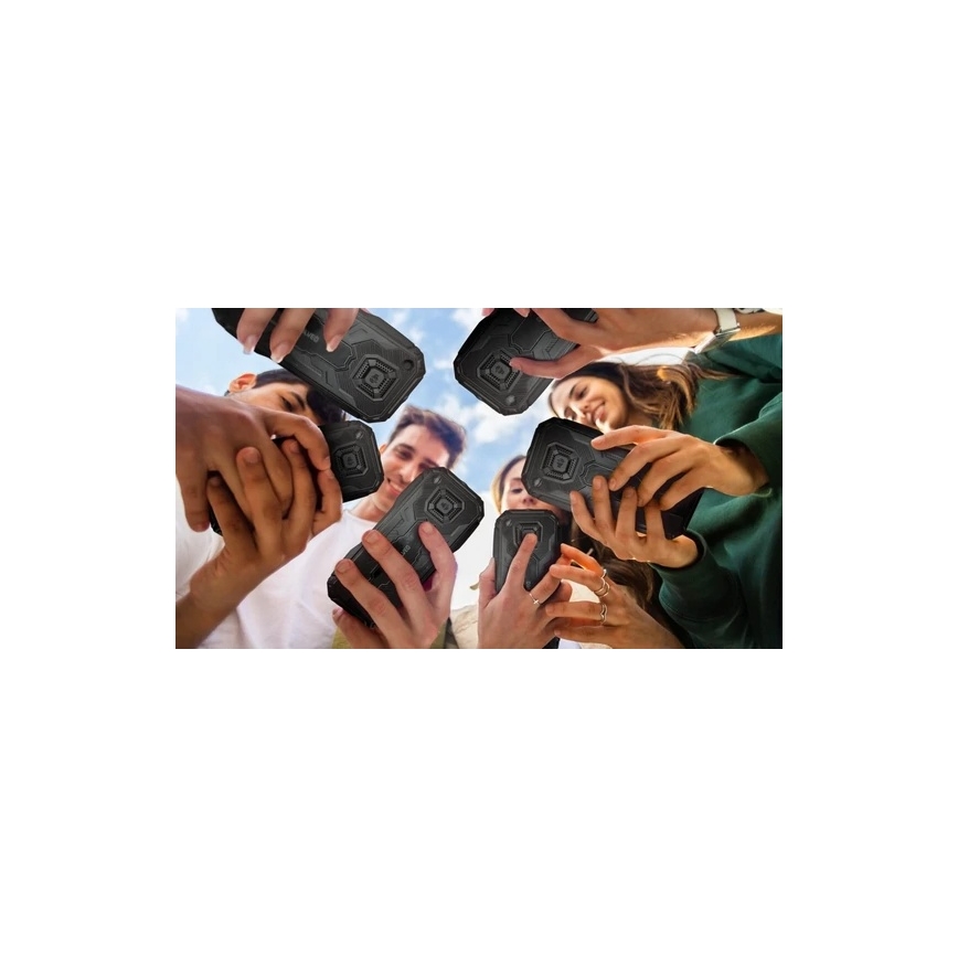 Evolveo - MaxPhone A1, Tastenhandy mit Dual-SIM, schwarz