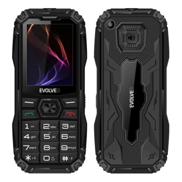 Evolveo - MaxPhone A1, Tastenhandy mit Dual‑SIM, schwarz
