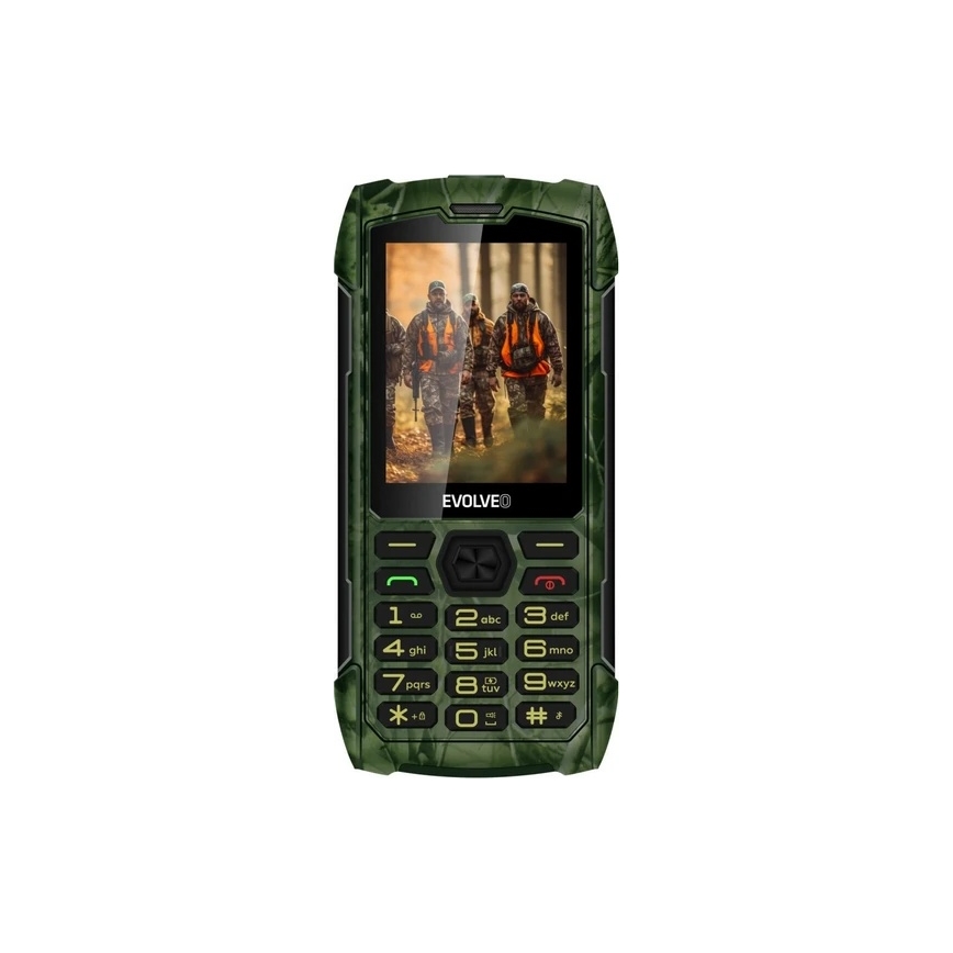 Evolveo - StrongPhone H1 wasserdichtes Dual-SIM-Telefon in Jagdtarnoptik
