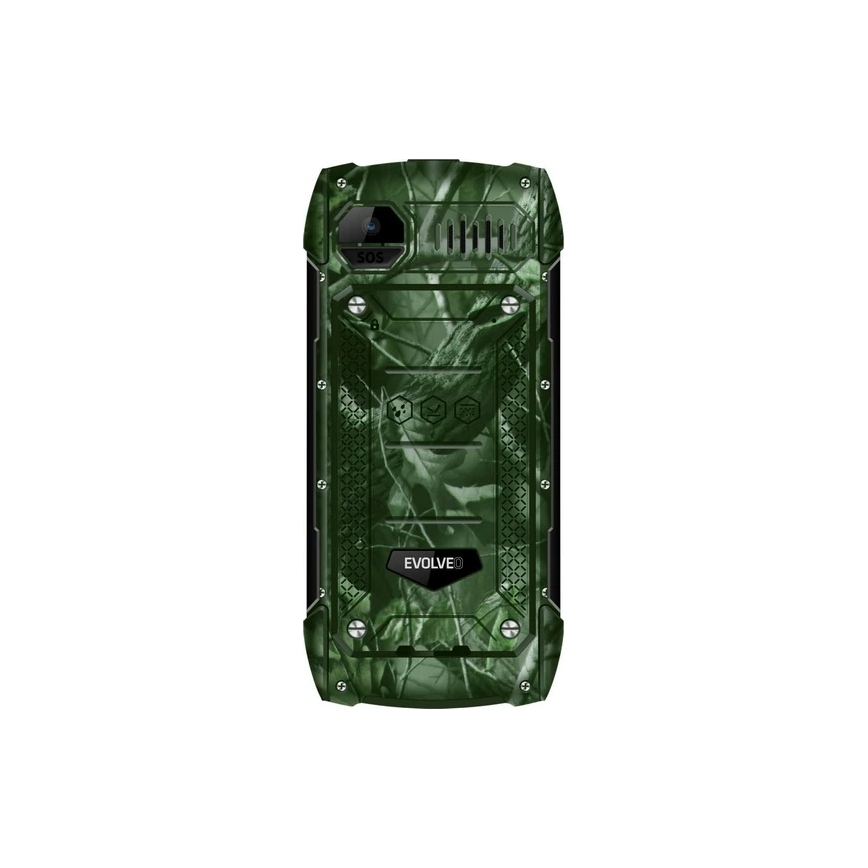 Evolveo - StrongPhone H1 wasserdichtes Dual-SIM-Telefon in Jagdtarnoptik