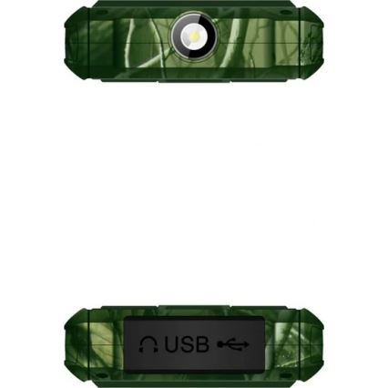 Evolveo - StrongPhone H1 wasserdichtes Dual-SIM-Telefon in Jagdtarnoptik