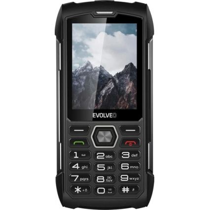 Evolveo - StrongPhone H1, wasserdichtes Dual-SIM-Telefon, schwarz/grau