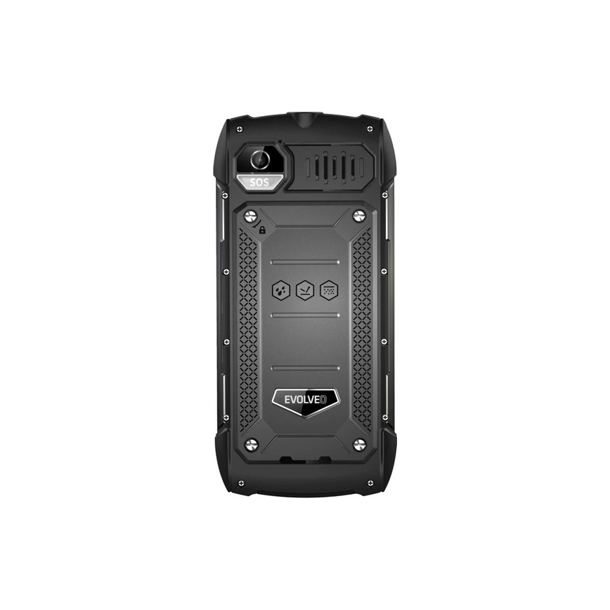 Evolveo - StrongPhone H1, wasserdichtes Dual-SIM-Telefon, schwarz/grau