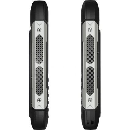 Evolveo - StrongPhone H1, wasserdichtes Dual-SIM-Telefon, schwarz - silber