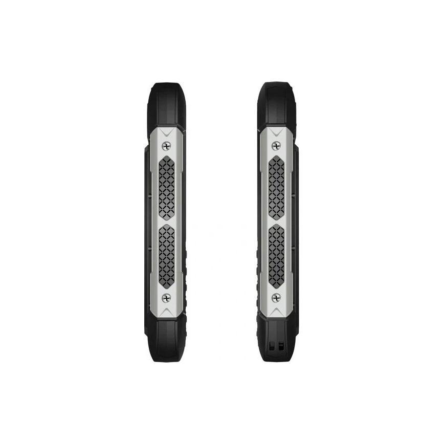 Evolveo - StrongPhone H1, wasserdichtes Dual-SIM-Telefon, schwarz - silber