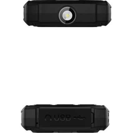 Evolveo - StrongPhone H1, wasserdichtes Dual-SIM-Telefon, schwarz - silber