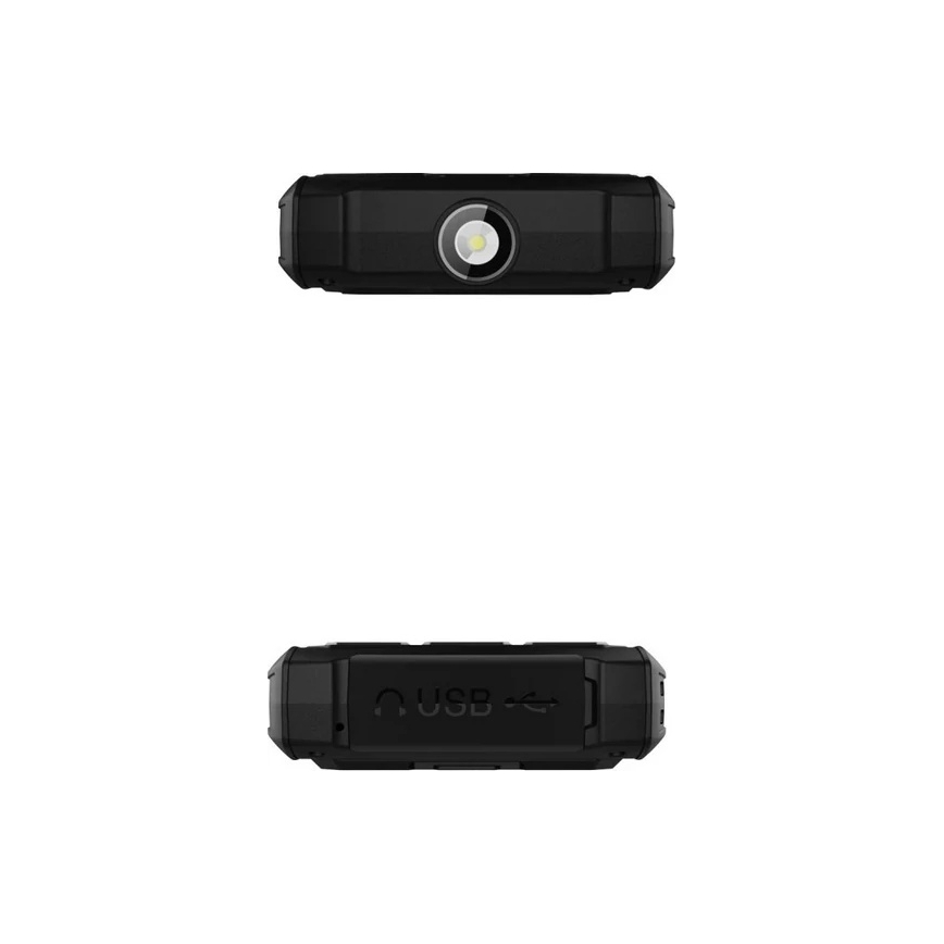 Evolveo - StrongPhone H1, wasserdichtes Dual-SIM-Telefon, schwarz - silber