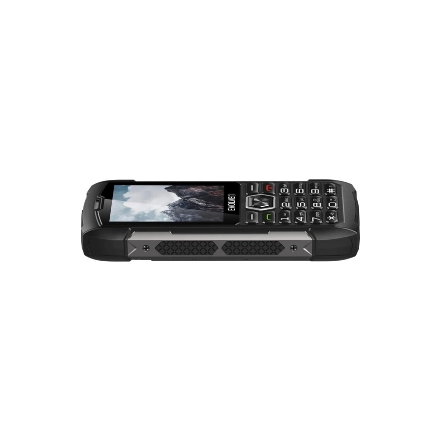 Evolveo - StrongPhone H1 wasserdichtes Dual‑SIM‑Telefon schwarz/grau