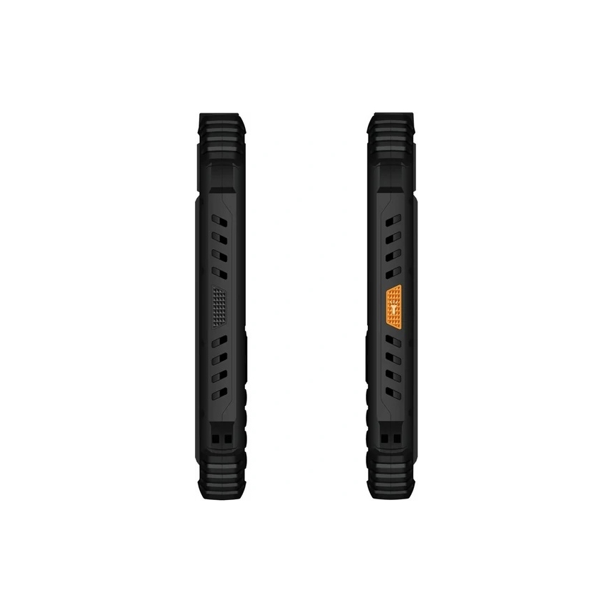 Evolveo - StrongPhone Q1, wasserdichtes Dual-SIM-Handy, schwarz/orange