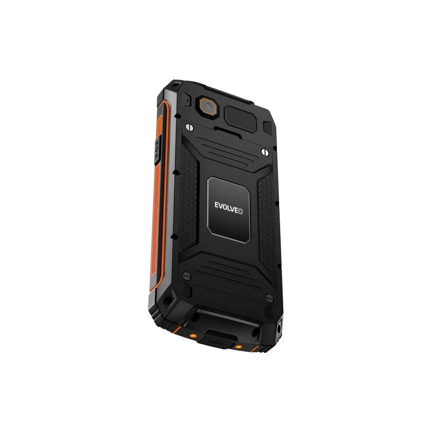 Evolveo - StrongPhone Z6, wasserdichtes Dual SIM Telefon, schwarz - orange