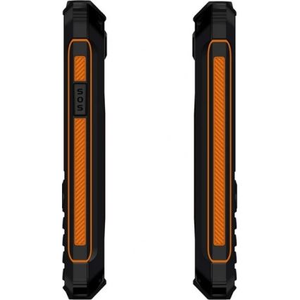 Evolveo - StrongPhone Z6, wasserdichtes Dual SIM Telefon, schwarz - orange