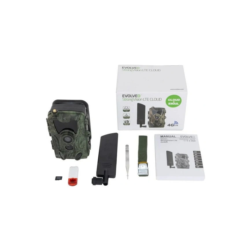Evolveo - StrongVision LTE CLOUD Wildkamera mit 4G, 32 GB