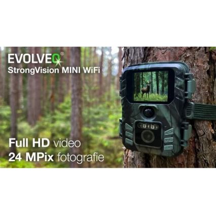 Evolveo - StrongVision MINI Wi-Fi, Wildkamera/Sicherheitskamera mit App