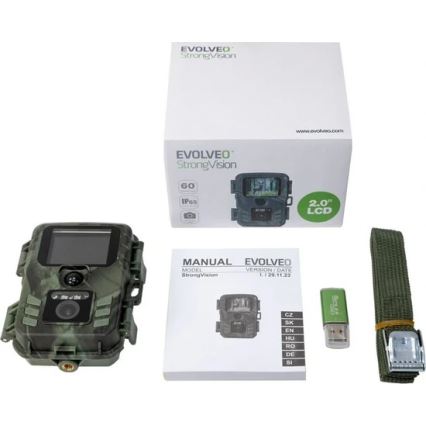 Evolveo - StrongVision MINI Wi-Fi Wildkamera/Überwachungskamera mit App
