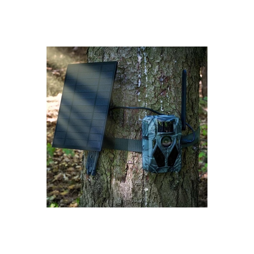Evolveo - StrongVision Solar 4G – 4G-Wildkamera mit App und Solarmodul