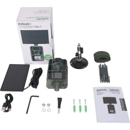 Evolveo - StrongVision Solar A, Wildkamera mit Solarpanel