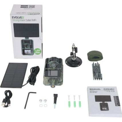 Evolveo - StrongVision Solar Wi-Fi, Wildkamera mit WLAN und Solarpanel