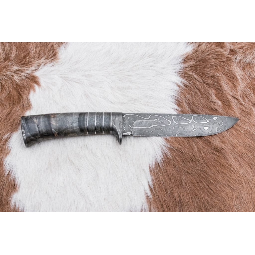 Exklusives Damastmesser 14 cm Esche
