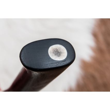Exklusives Damastmesser 8,6 cm Eiche/Kamelknochen