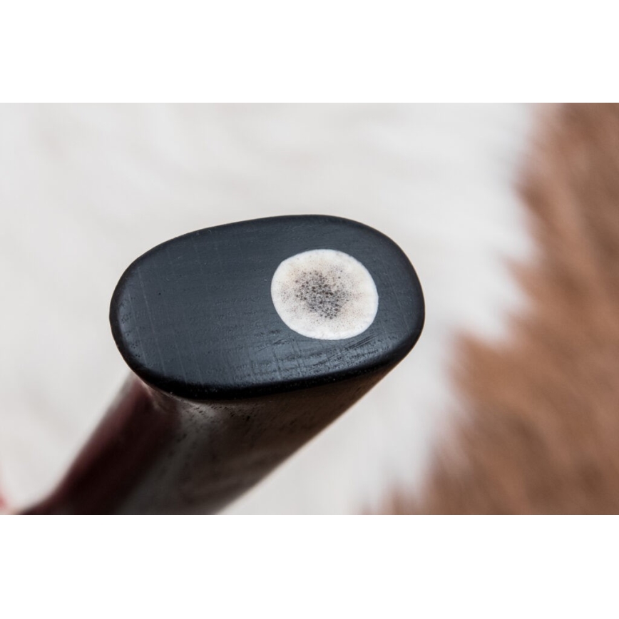 Exklusives Damastmesser 8,6 cm Eiche/Kamelknochen