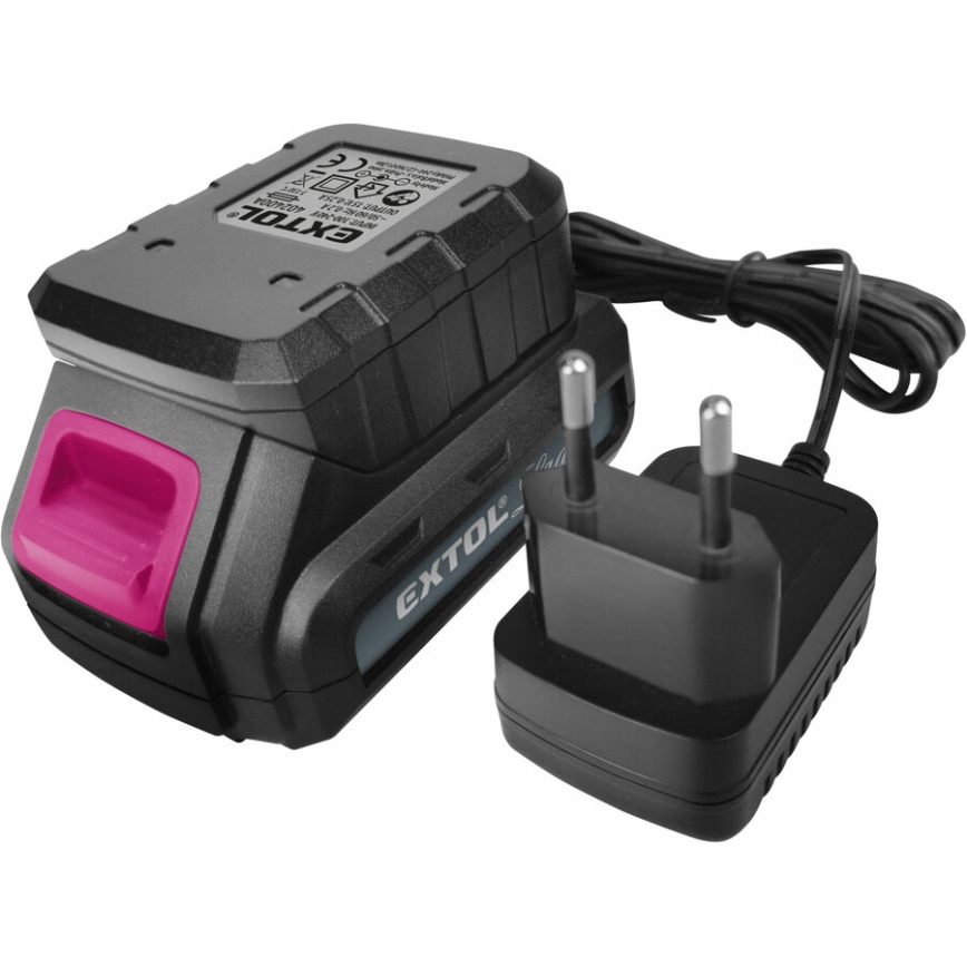Extol - Akku-Bohrschrauber 1300 mAh 12V rosa
