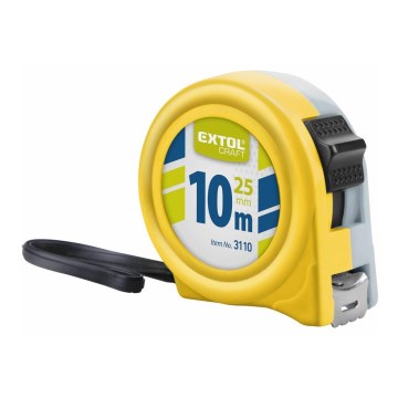 Extol – Aufrollbares Bandmaß 10 m