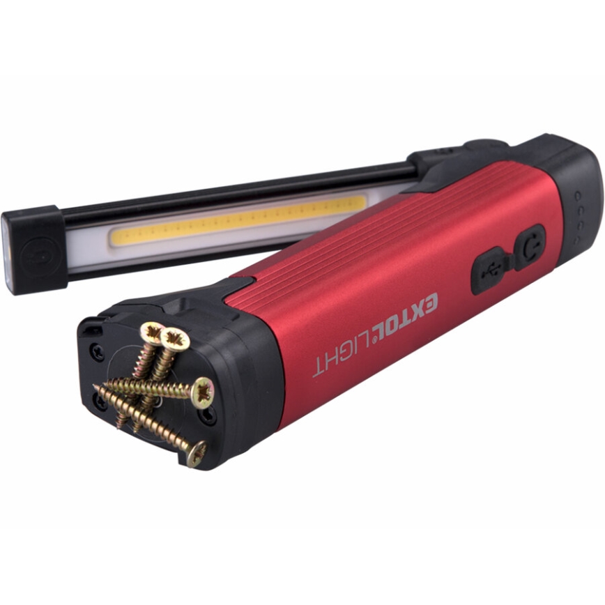 Extol - Dimmbare, aufladbare LED-Arbeitsleuchte LED/3,7V 2600 mAh IPX4