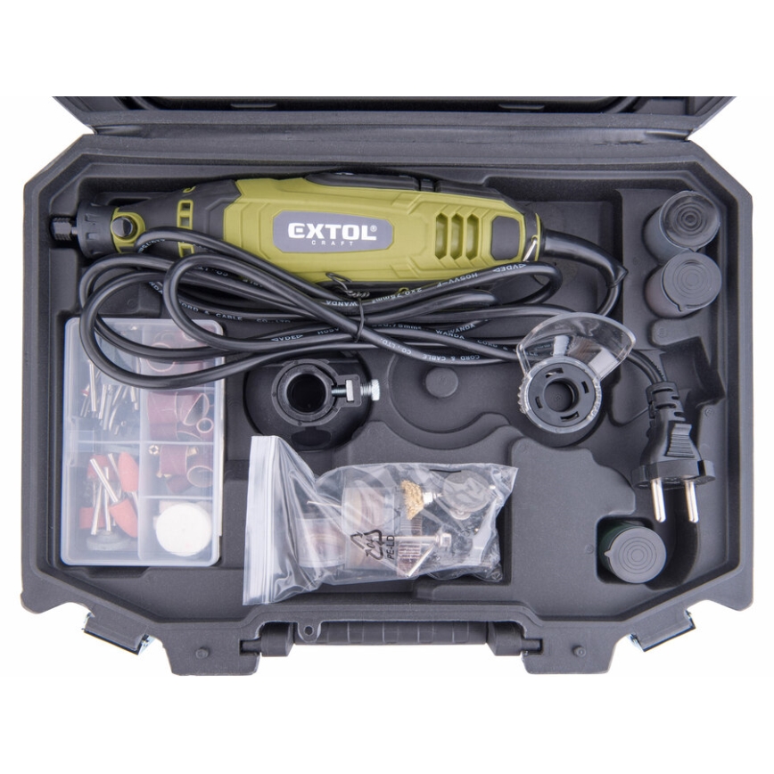 Extol - Geradschleifer mit Flexwelle 135W/230V