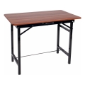 Extol - Klappbarer Arbeitstisch 100x60 cm braun/schwarz
