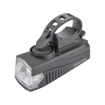 Extol - LED Akku-Fahrradlampe mit Hupe LED/5W/1200 mAh/3,7V IPX4