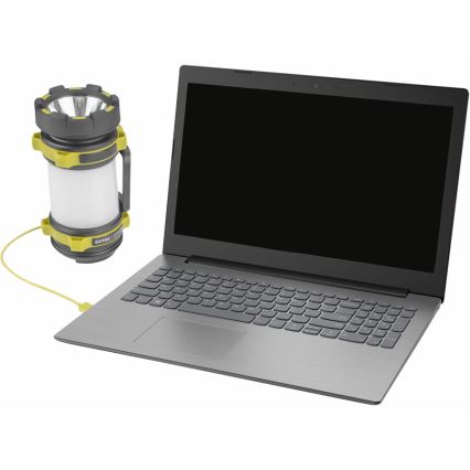 Extol - LED dimmbare Taschenlampe mit Powerbank LED/2600 mAh/3,7V IPX4