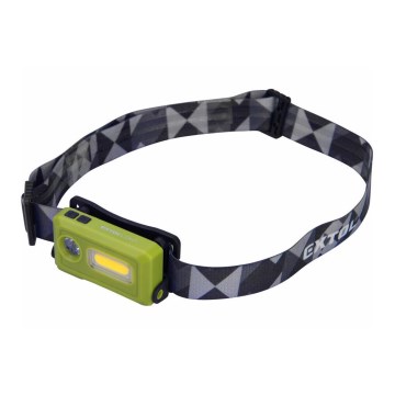 Extol - LED Stirnlampe wiederaufladbar LED/500 mAh/3,7V IPX4