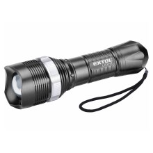 Extol – LED-Taschenlampe LED/1W/3xAA schwarz