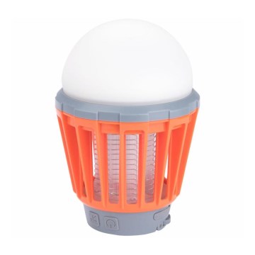 Extol - LED Tragbare Lampe mit Insektenfänger LED/3W/2000 mAh/3,7V IPX6