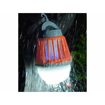 Extol - LED Tragbare Lampe mit Insektenfänger LED/3W/2000 mAh/3,7V IPX6