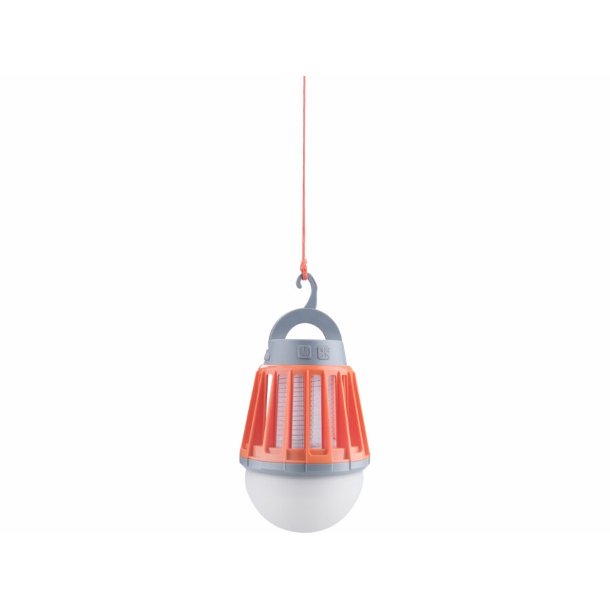 Extol - LED Tragbare Lampe mit Insektenfänger LED/3W/2000 mAh/3,7V IPX6