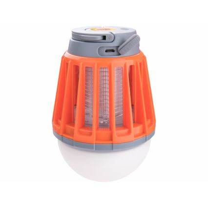 Extol - LED Tragbare Lampe mit Insektenfänger LED/3W/2000 mAh/3,7V IPX6