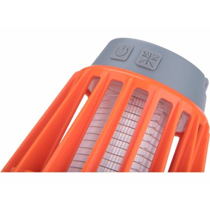 Extol - LED Tragbare Lampe mit Insektenfänger LED/3W/2000 mAh/3,7V IPX6