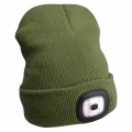 Extol – Mütze mit Stirnleuchte und USB-Aufladung 300 mAh grün Größe UNI