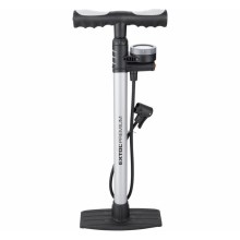 Extol Premium – Fahrradpumpe mit Manometer und Ablassventil