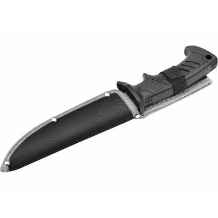 Extol Premium - Jagdmesser schwarz/Edelstahl 14,5 cm
